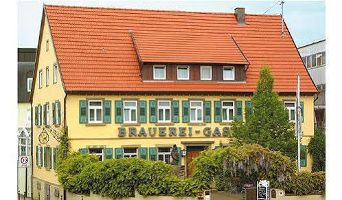 Brauereigasthof Dachsenfranz Zuzenhausen Εξωτερικό φωτογραφία